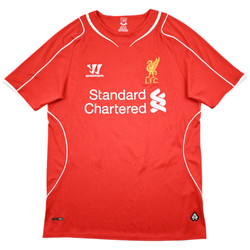2014-15 LIVERPOOL *GERRARD* SHIRT S