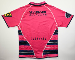 CARDIFF BLUES RUGBY SHIRT XXL