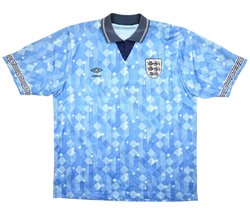 1990-92 ENGLAND SHIRT L