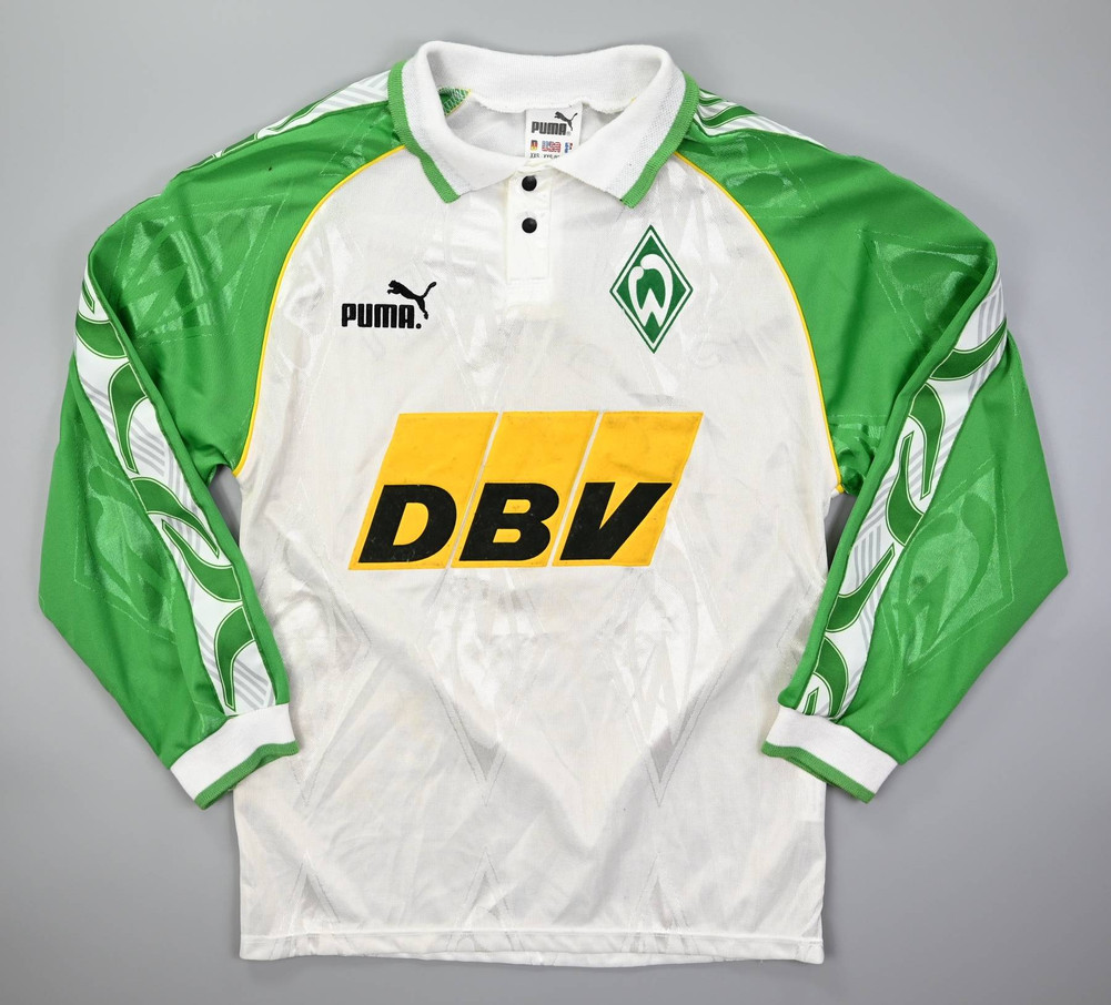 1995-96 WERDER BREMEN LONGSLEEVE SHIRT XXS