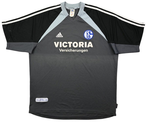 2001-02 SCHALKE SHIRT XXL