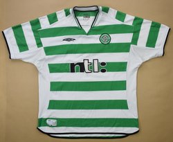 2001-03 CELTIC GLASGOW SHIRT XL