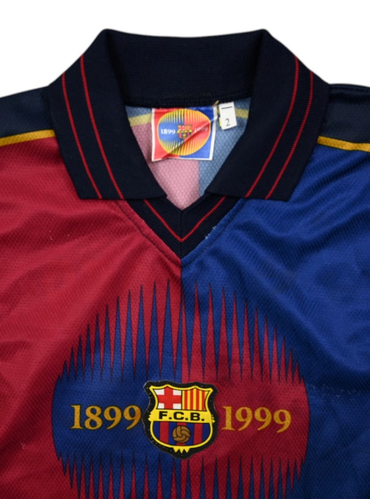 1999-00 BARCELONA *R. DE BOER* SHIRT XS. BOYS