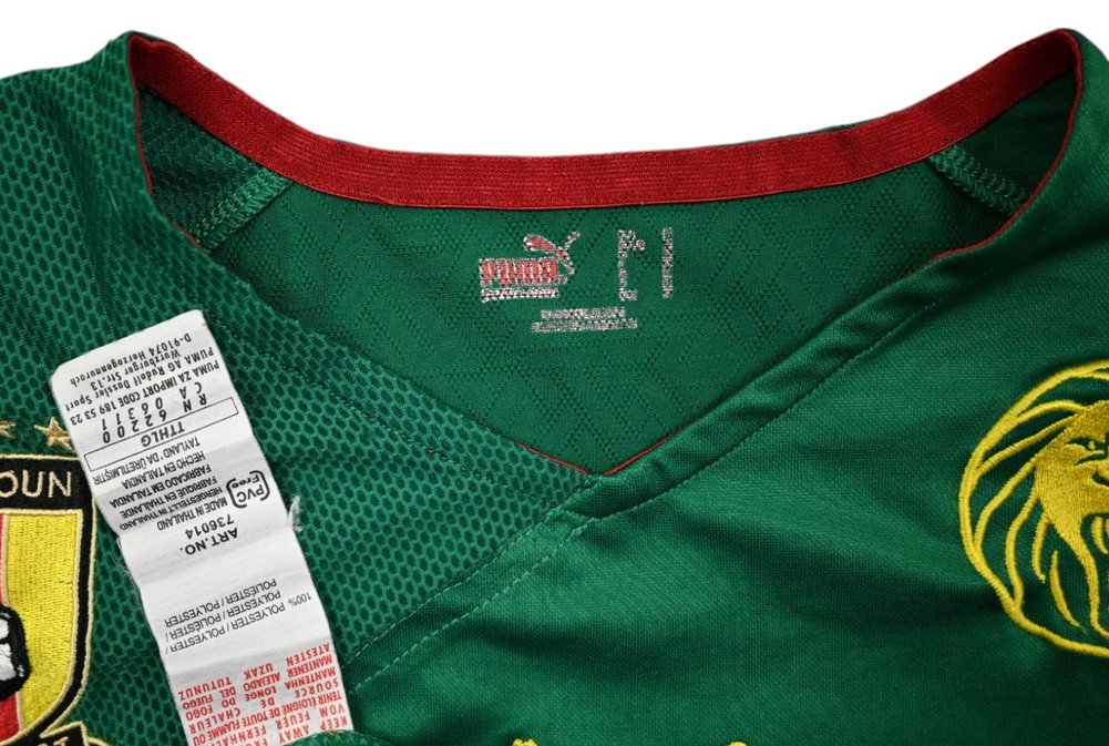 2010-11 CAMEROON SHIRT M