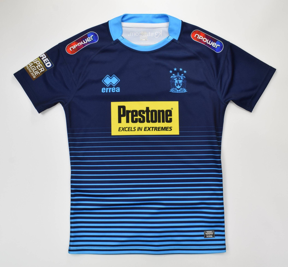 WIGAN WARRIORS *TREEN* RUGBY KOSZULKA XL