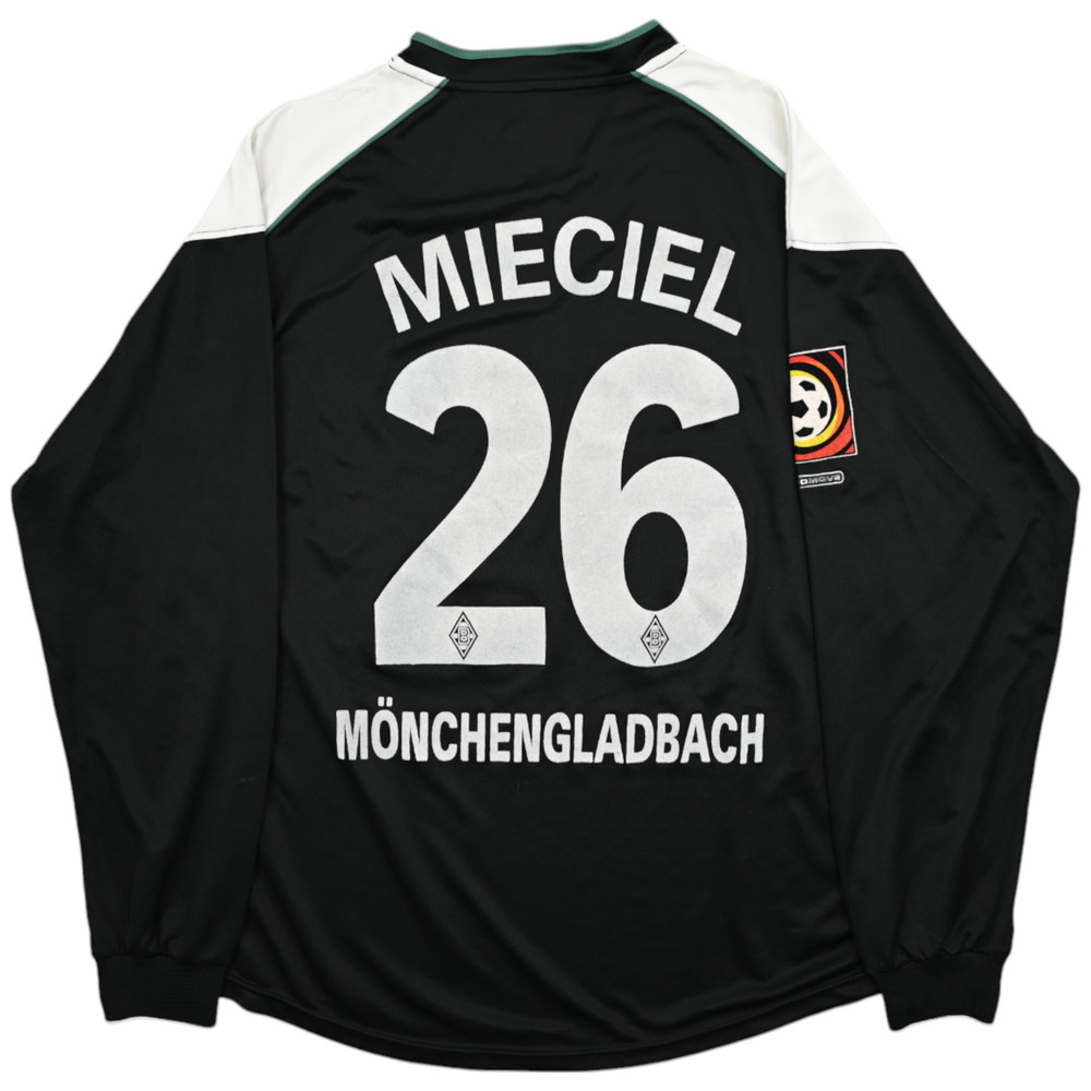 2001-02 BORUSSIA MONCHENGLADBACH *MIĘCIEL* PLAYER ISSUE LONGSLEEVE XXL