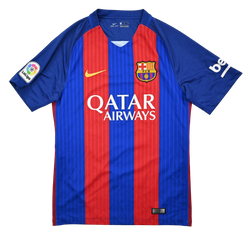 2016-17 FC BARCELONA *MESSI* SHIRT S