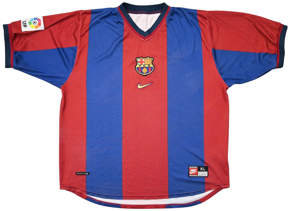 1998-00 FC BARCELONA SHIRT XL