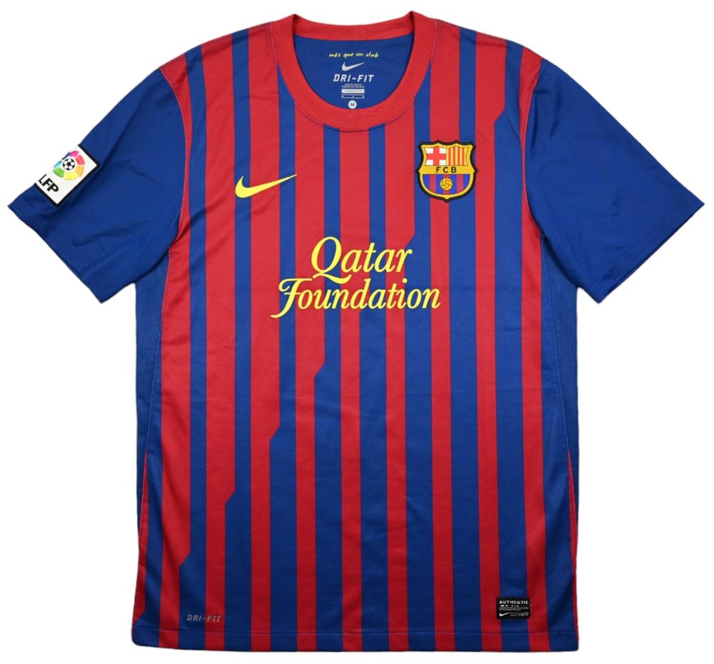 2011-12 FC BARCELONA SHIRT M