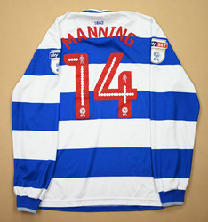 2017-18 QUEENS PARK RANGERS *MANNING* SHIRT M