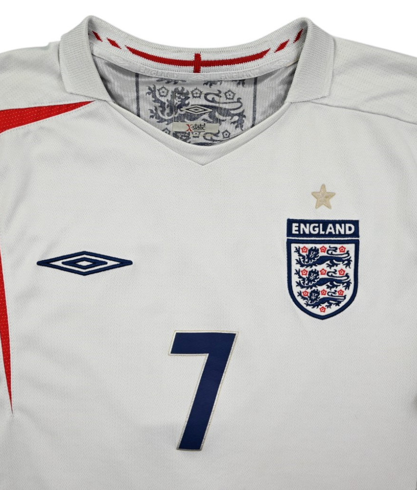 2005-07 ENGLAND *BECKHAM* SHIRT M