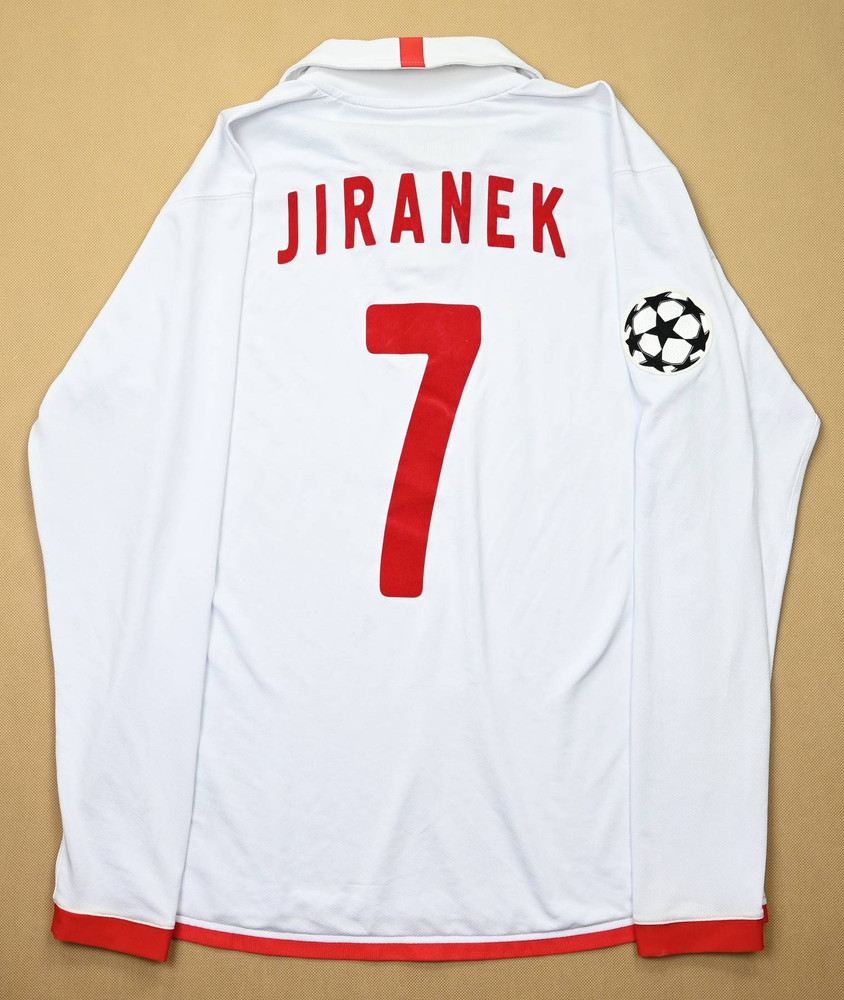 2007 SPARTAK MOSCOW *JIRANEK* CL MATCH ISSUE KOSZULKA L