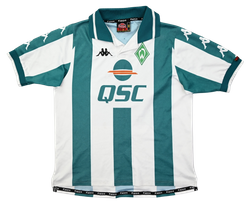 2000-01 WERDER BREMEN SHIRT XS