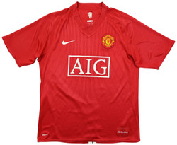 2007-09 MANCHESTER UNITED *RONALDO* SHIRT M