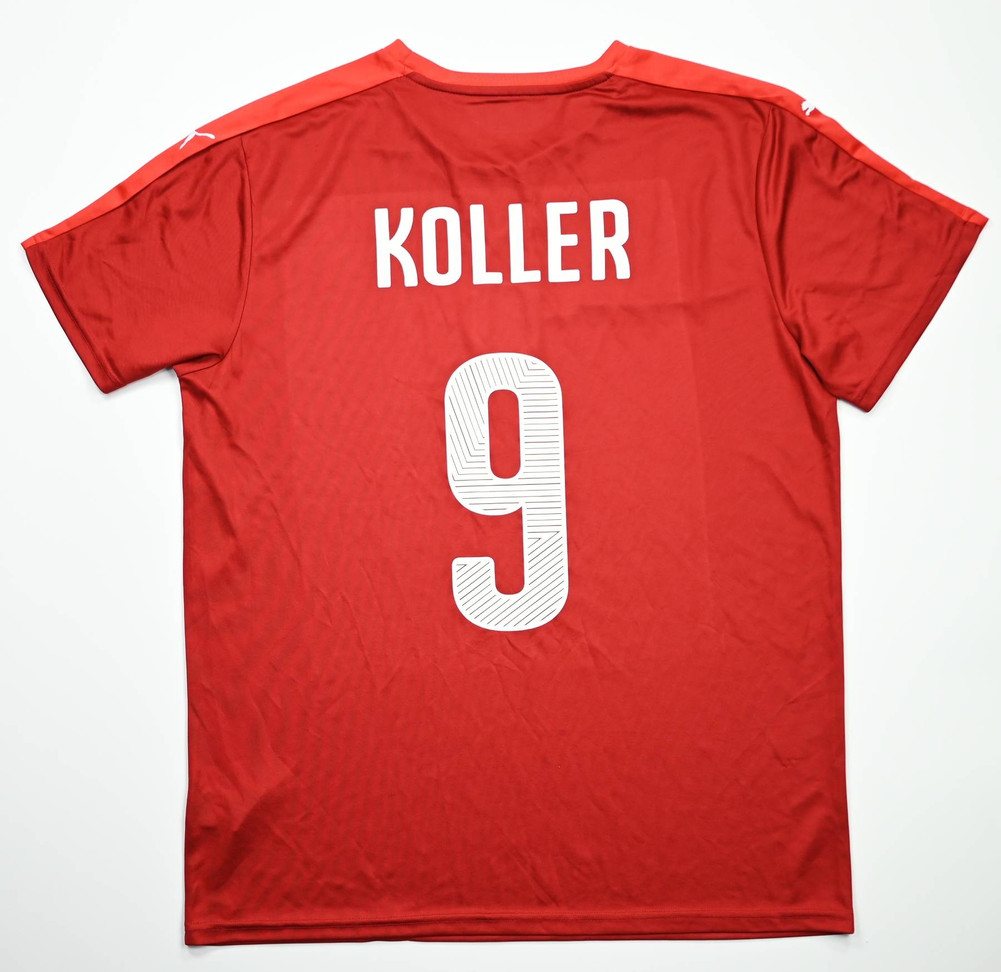 2016-17 CZECH REPUBLIC *KOLLER* SIGNATURE SHIRT XL