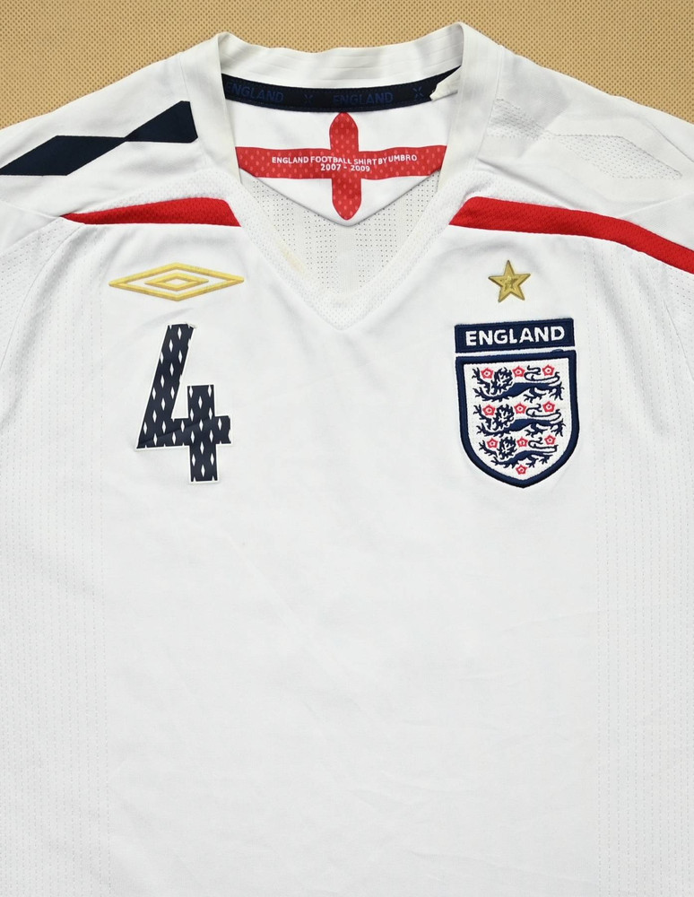 2007-09 ENGLAND *GERRARD* KOSZULKA S. BOYS