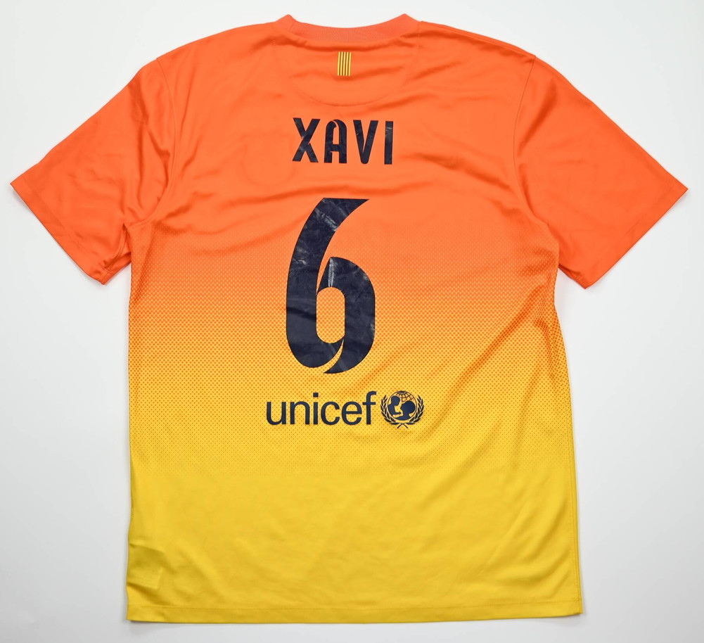 2012-13 FC BARCELONA *XAVI* BASIC KOSZULKA L