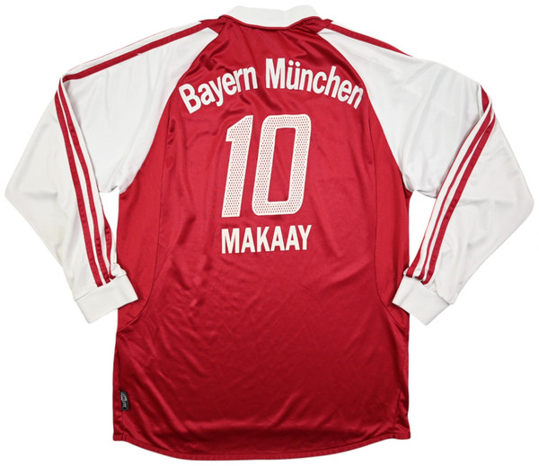 2003-04 BAYERN MUNCHEN *MAKAAY* LONGSLEEVE KOSZULKA XL. BOYS/S