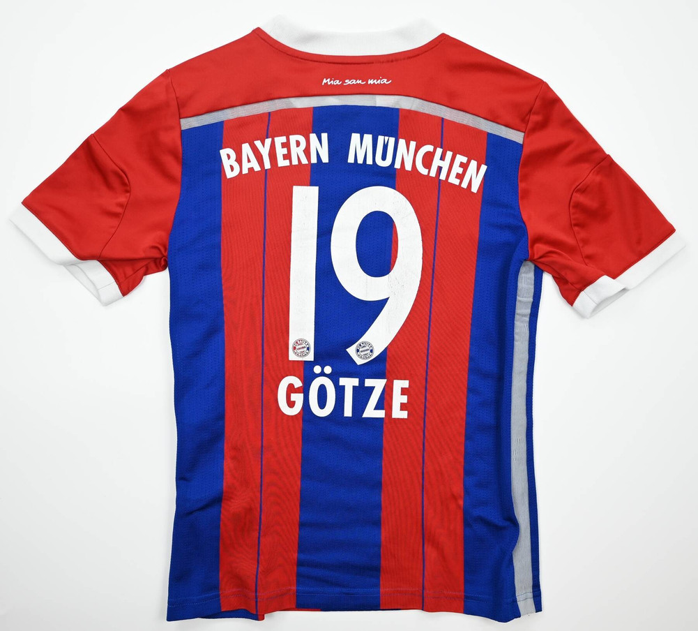 2014-15 BAYERN MUNCHEN *GOTZE* KOSZULKA M. BOYS