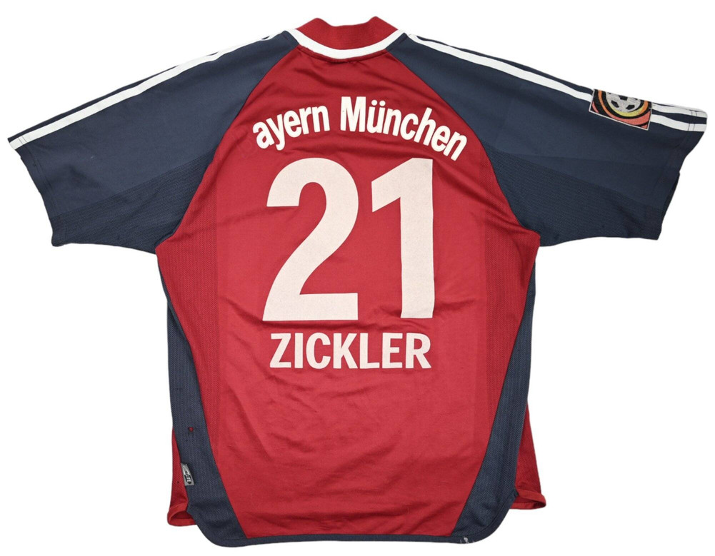 2001-02 BAYERN MUNCHEN *ZICKLER* KOSZULKA S