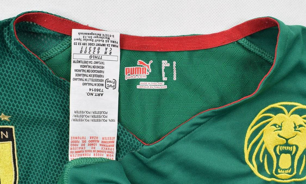 2010-11 CAMEROON SHIRT S