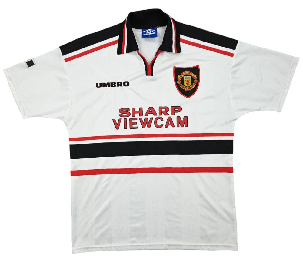 1997-99 MANCHESTER UNITED SHIRT L