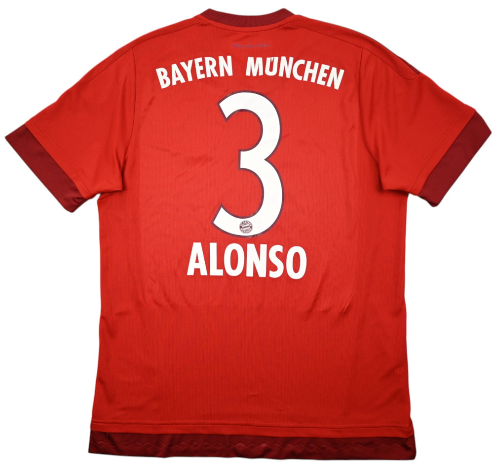 2015-16 BAYERN MUNCHEN *ALONSO* KOSZULKA L