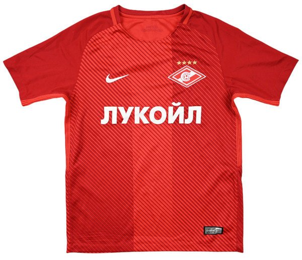 2017-18 SPARTAK MOSCOW PLAYER ISSUE SHIRT M. BOYS