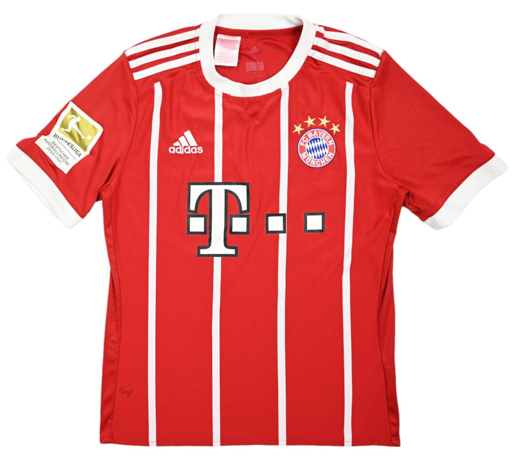 2017-18 BAYERN MUNCHEN *TOLISSO* SHIRT XL. BOYS