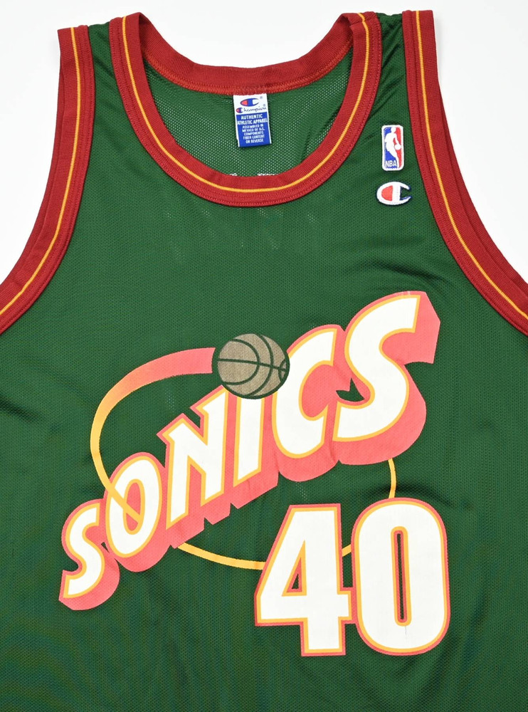 SEATTLE SUPERSONICS NBA *KEMP* KOSZULKA L