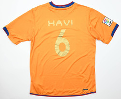 2006-08 FC BARCELONA *XAVI* SHIRT M