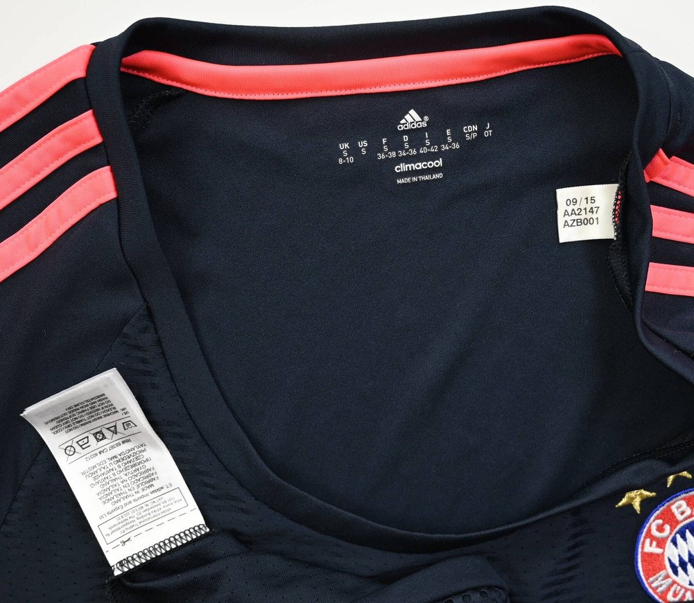 2015-16 BAYERN MUNCHEN SHIRT WOMENS S