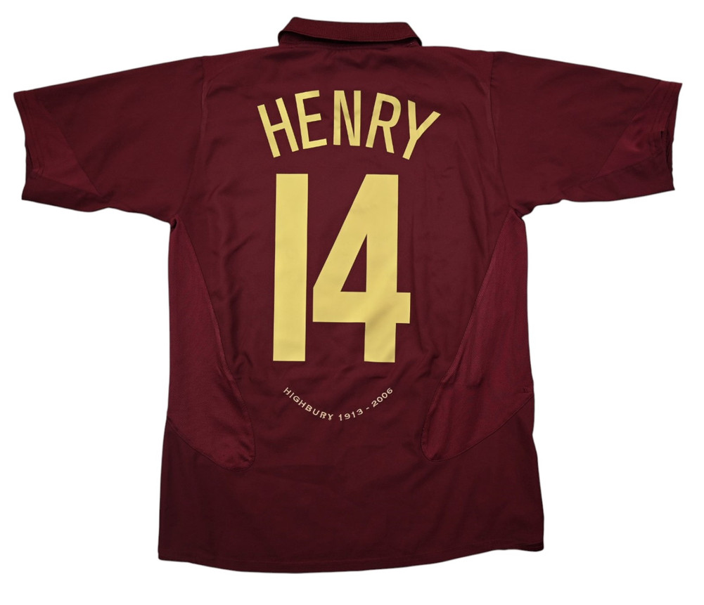 2005-06 ARSENAL *HENRY* KOSZULKA XL. BOYS