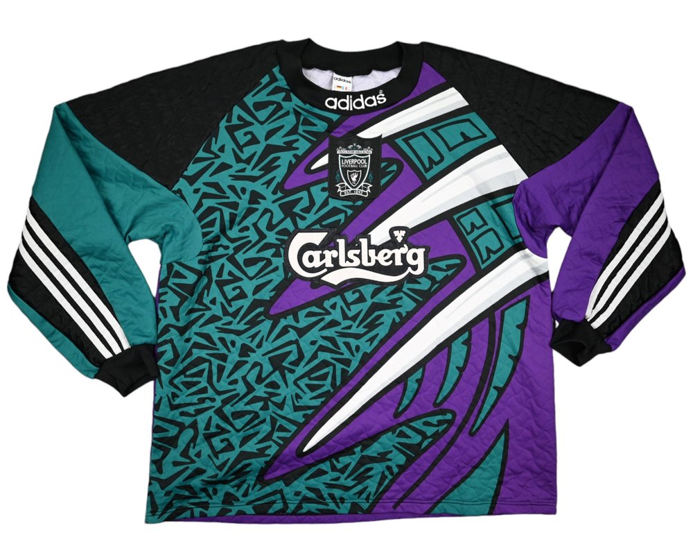 1995-96 LIVERPOOL GOALKEEPER LONGSLEEVE XL