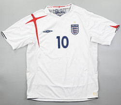 2005-07 ENGLAND *OWEN* SHIRT XL