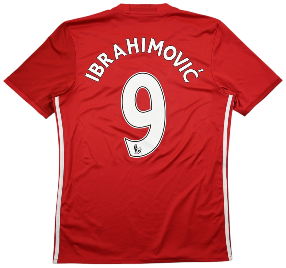 2016-17 MANCHESTER UNITED *IBRAHIMOVIC* SHIRT M