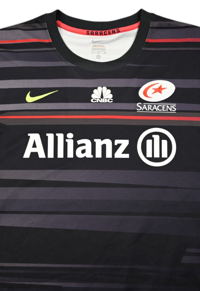 SARACENS RUGBY SHIRT L
