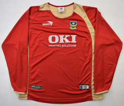 2005-06 PORTSMOUTH LONGSLEEVE SHIRT size L