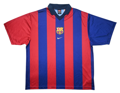 2001-02 FC BARCELONA BASIC KOSZULKA XL