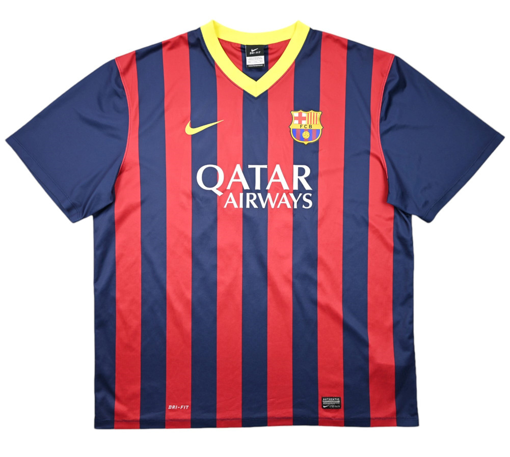 2013-14 FC BARCELONA *MESSI* BASIC KOSZULKA XXL
