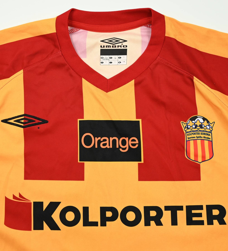 2007-08 KORONA KIELCE *KACZMAREK* SHIRT L