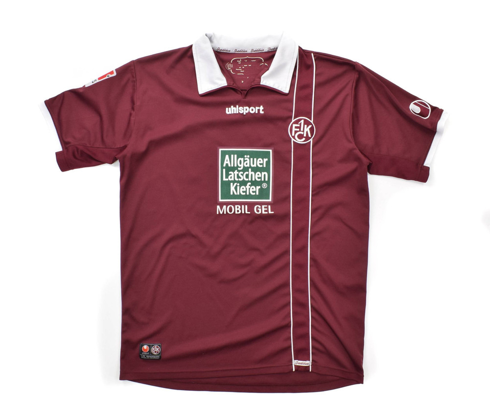 2011-12 1. FC KAISERLAUTERN *DE WIT* SHIRT L