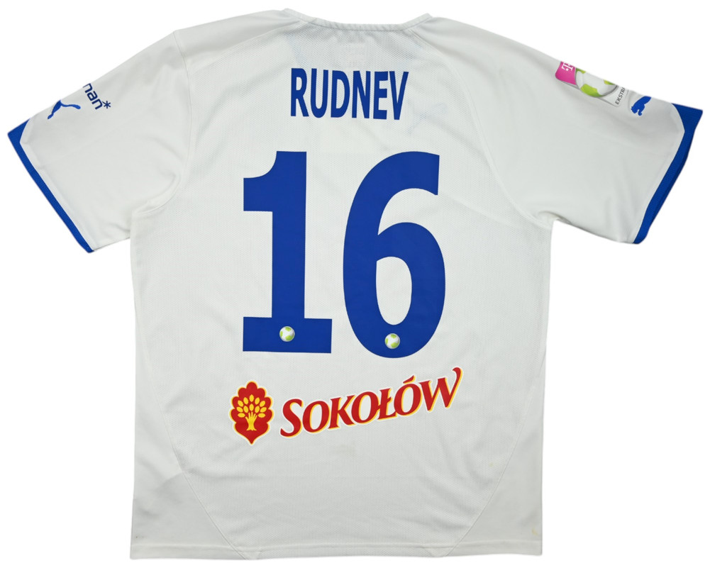 2011-12 LECH POZNAN *RUDNEV* MATCH ISSUE SHRT L