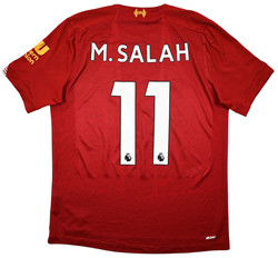 2019-20 LIVERPOOL *M. SALAH* SHIRT S