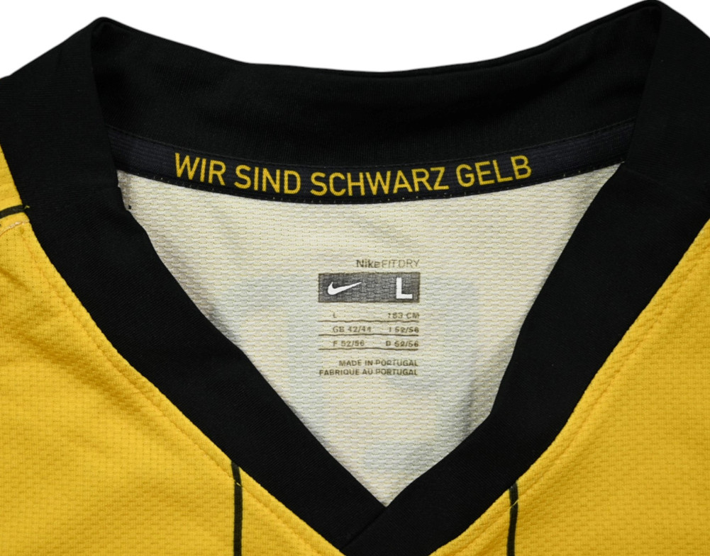 2008-09 BORUSSIA DORTMUND *DEDE* SHIRT L