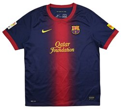 2012-13 FC BARCELONA SHIRT XL. BOYS