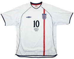 2001-03 ENGLAND *OWEN* VS GERMANY MATCH ISSUE KOSZULKA XL
