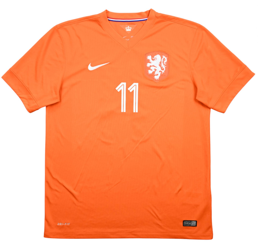 2014-15 NETHERLANDS *ROBBEN* KOSZULKA L