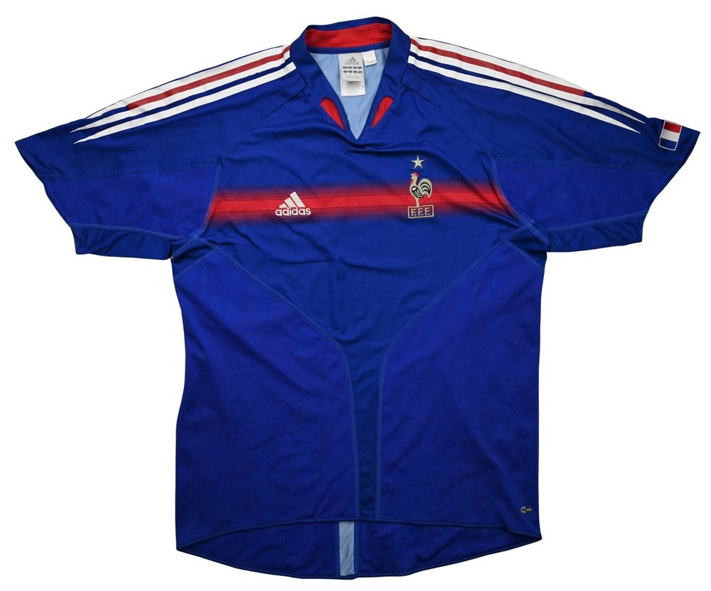 2004-06 FRANCE SHIRT L