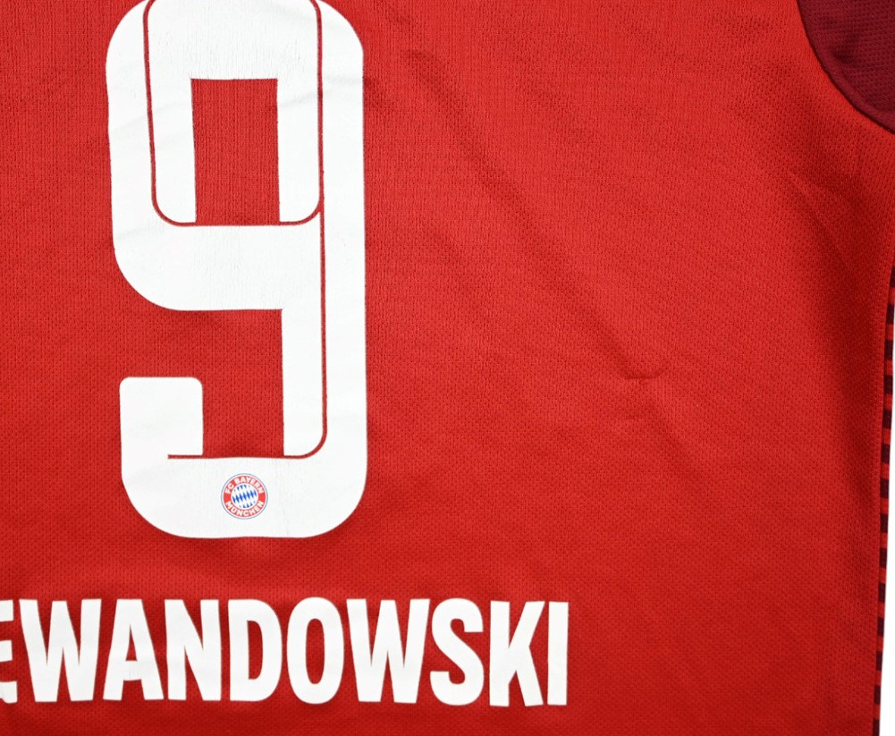 2021-22 BAYERN MUNCHEN *LEWANDOWSKI* KOSZULKA M. BOYS